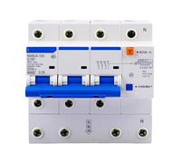 NXBLE-125 63A 80A 100A 125A 3P+N RCBO Residual Current Operated Circuit Breaker(100A)