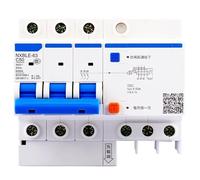 NXBLE-63 3P 6A 10A 16A 20A 25A 32A 40A 50A 63A RCBO Residual Current Operated Circuit Breaker(10A)