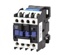 NXC-12 12A LC1D LC1 AC Contactor CJX2-1210 1201 NO NC DIN Rail Mount Electric Power Contactor AC 24V 36V 110V 220V 380V(NXC-12 NO NC,110V)