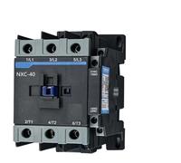 NXC-40 Contactor 40A AC 24V 36V 48V 110V 127V 220V 380V 415V CJX2 Updated Version AC Coil 1Pcs(110V)