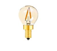 NXCVBNKZJ KJXP Lighting, Pack of 20, LED Filament Light Bulb AC220V G40/T22/T20 1W 2200K E12/E14 Vintage Gold Tint Lamp Decorative Chandelier Light