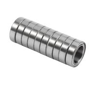 NXFDYJSD 10pcs 6700ZZ Miniature Bearing Ball Double Shielded Thin Section Wall Bearings 10x15x4mm Fit For 3D Printer