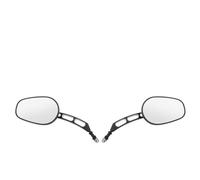 NXGHARTG Motorcycle Rearview Mirror Black Side Mirrors For Touring Road King 883 1200 48