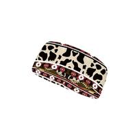 Nxidvxne Aztec Style Headbands for Women Non Slip Tribal Nation Pattern Thick Headbands for Women Workout Headbands for Women