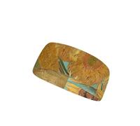 Nxidvxne Famous Painters Oil Painting Bandanas for Men Sunflowers Pattern Mens Accessories Head Bands for Men's Hair