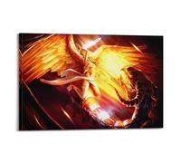 NXIYUHA Vintage Angel Poster The Angel's Last Stand Decorative Painting Canvas Art Picture 12x18inch(30x45cm)