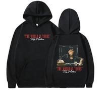 NXKAFAH Classic Movie Scarface Hoodies The World Is Yours Tony Montana Al Pacino Hooded Sweatshirts Men Women Vintage Gothic Pullovers