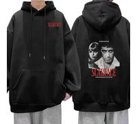 NXKAFAH Gang Movie Scarface Hoodies Tony Montana Face Al Pacino Couple Sweatshirts Men Women Clothing Oversized Winter Fleece Pullovers