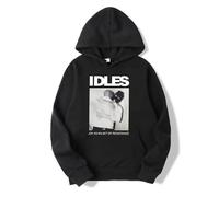 NXKAFAH Idles Joy As An Act Of Resistance Black hoodies Band long sleeves