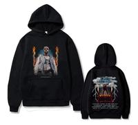 NXKAFAH Limited Rapper Bad Bunny EL ULTIMO TOUR DEL MUNDO Graphic hoodie Men Women Clothing Hip Hop Fashion Pop Music Oversized hoodies