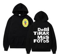 NXKAFAH Rapper Bad Bunny Debí Tirar Más Fotos Hoodie Men Women Fashion Hip Hop Pullovers Autumn Winter Casual Long Sleeve Sweatshirts