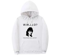 NXKAFAH Rock Punk Band Bikini Kill Kathleen Hanna What Would Joan Jett Do Same Style Hoodie Feminist Riot Grrrl Men Oversized Pullover