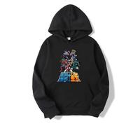 NXKAFAH Saints Seiya hoodies Sleeve hoodies Pure Cotton Clothing Knights Of The Zodiac Japanese Anime Men oversized