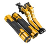 NXLJA Motorbike Clutch Part Motorcycle Accessories Adjustable Control Handles Pivot Brake Clutch Levers for Kawasaki Z1000R Z 1000R Z1000 R 2017 2018 2019 2020(Yellow 1)