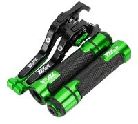 NXLJA Motorbike Clutch Part Motorcycle Accessories Adjustable Control Handles Pivot Brake Clutch Levers for Y-AMAHA for Thundercat YZF600R YZF 600R YZF600 R 1995-2008(Green)
