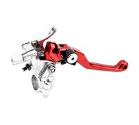 NXLJA Motorbike Clutch Part Motorcycle Brake Clutch Lever Adjustable Control Handles for H-ONDA CRF450R 2002-2008 CRF250X 2004-2017 CRF450X 2005-2017(Black- Silver)