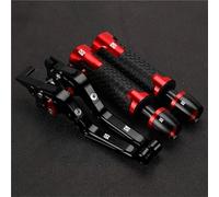 NXLJA Motorbike Clutch Part Motorcycle Handle Bar Extendable Folding Brake Clutch Lever Handlebar for H-ONDA CBR250R CBR 250R 250 R 2011-2018(Red 4)