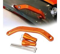 NXLJA Passenger Grab Bar For Gas Gas EC250 2021 2022 2023 Motorcycle Passenger Armrest Rear Side Handrail Armrest Rear Luggage Rack Accessories(Orange)