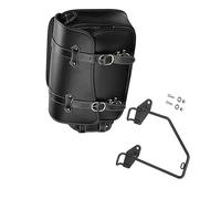 NXLJA Travel Bag Motorcycle Saddlebag PU Leather Side Bag Tool for Y-AMAHA SR400 MT-07(BundleB Left)