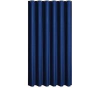 NXMYDBD Modern Blue Shower Curtains Waterproof Solid Color Bath Curtains for Bathroom Bathtub Large Wide Bathing Cover with Hooks 180X150cm/(WxH)