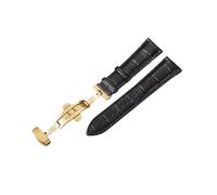 NXNONEPD 18/20/22/24mm Quick Release Deployant Buckle First-layer Cowhide Watch Strap for Mechanical Watches, Quartz Watch