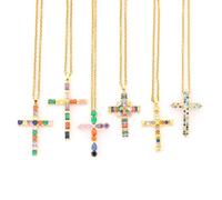 NXNONEPD Accessories for men and women Cross pendant necklace couple style fashion simple trend personality accessories Wedding anniversary, Valentine's Day, Christmas birthday gift