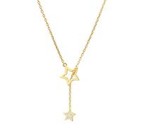 NXNONEPD Accessories for men and women Fashion Shiny Star Choker Drop Charm Necklaces Charming Wedding Party Birthday Jewelry For Women Wedding anniversary New Year Christmas birthday gift