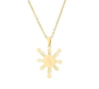 NXNONEPD Accessories for men and women Glossy Philippines map shape necklace unisex couple necklace ornament Wedding anniversary, Valentine's Day, Christmas birthday gift