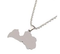 NXNONEPD Accessories for men and women Latvia Map Pendant Necklace for Women Latvijas Republika Maps Jewelry Gifts Wedding anniversary, Valentine's Day, Christmas birthday gift