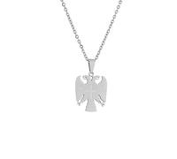 NXNONEPD Accessories for men and women Republic of Serbia Eagle Pendant Necklace Unisex Ethnic Style Ornament Wedding anniversary, Valentine's Day, Christmas birthday gift