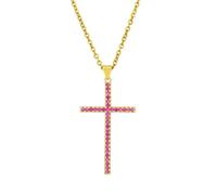 NXNONEPD Accessories for men and women Trendy accessories: simple cross necklace, summer men's and women's couple necklace accessories Wedding anniversary, Valentine's Day, Christmas birthday gift