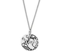 NXNONEPD Adult Necklace Pendant Necklace Cable Lion Round Pendant Design Anniversary Necklace