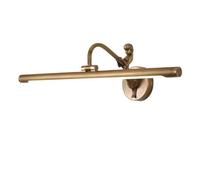 NXNONEPD Antique Brass Bathroom Vanity Light Vintage Gold LED 4000K Bath Mirror Lamps Over Mirror Wall Light Fixtures for Makeup Room Mirror Cabinet(45CM)