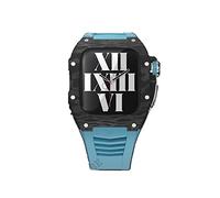 NXNONEPD Carbon Fiber Case Sport Style Mod Kit for Series 8 45MM Lightweight Strap for IWatch 7 6 SE 5 4 Series 44mm DIY Accessories