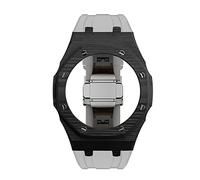 NXNONEPD Latest Luxury Modification Kit for GA2110 Carbon Fiber Case Bezel Rubber Strap GA-2110 Mod Kit Replacement Accessories Watch Strap