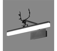 NXNONEPD Modern Deer Antler Bathroom Vanity Light LED Dimmable Over Mirror Bath Wall Fixture Adjustable AngleBath Mirror Lamps for Mirror Cabinet Dressing Table(White,60.5cm)