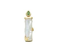 NXNONEPD Natural Hetian Jade Pendant Ladies Necklace Chinese Court Style Unique Ancient Craft Charm Various Exquisite Jewelry (Gem Color : Necklace 45 cm 9)