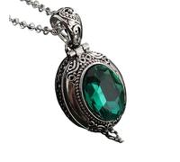 NXNONEPD necklace 2025 Exquisite Gawu Box Pendant Openable Crystal Sachet Phot For Women Evening Jewelry Gift Accessories Creative
