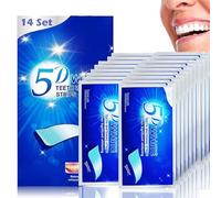NXPUXP 14 Sets of Teeth Whitening Strips,Effective Non-Sensitive Teeth Strips,Easy to Use Home Tooth Whitening Kit,Professional Teeth Stain Removal