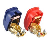 NXPUXP Quick Release Battery Terminals,12V Battery Terminals Clamps Connectors,Quick Disconnect Terminals,for Car Caravan Motorhome(Red and Blue)