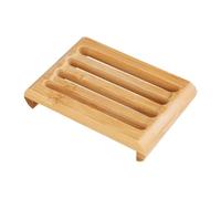 NXPWRC 1 Piece Bamboo Hotel Soap Box, Soap Storage Rack, Bathroom Storage Box, Drain Soap Dish