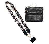 NXPWRC 1 Piece Of Leopard Print Mobile Phone Storage Bag, Fashionable Leopard Print Pattern, Multi-Functional Storage, Light And Easy To Carry, Suitable For Daily Use.