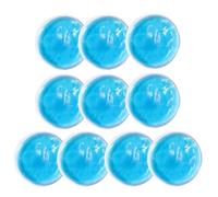 NXPWRC 10 Pieces Blue Gel Ice Pack, Reusable Hot & Cold Compress for Eyes, Forehead, Legs & More