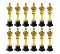 NXPWRC 12 Pieces Of Golden Man Trophies, Award Gifts, Children'S Trophies, Winner'S Trophies, Trophy Souvenirs, Suitable For Various Competitive Activities In Schools And Communities