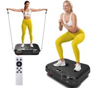 NXSCI Vibration Plate Exercise Machine,Vibrating Platform for Lymphatic Drainage with 250 Speeds,500 lbs Weight Capacity,Vibrated Plates for Weight Loss,Full Body Workout Equipment for Fitness at Home