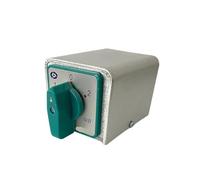 NXSUKKNGM HZ5-20/4 M08BF Manual Transfer Rotary Cam Switch 20A 4kw 4 Pole 3 Position with Iron Shell Protective Box Enclosure