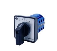 NXSUKKNGM LW26-20/3 20A Reset Transfer Switch, Three Stage Instant Dual Power Supply, 380V Motor Forward and Reverse Cam Switch