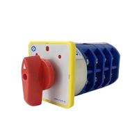 NXSUKKNGM LW5D-40/4 Rotary cam Change-Over Switch 40A 16-Terminal 3-Position 4-Pole reversing selector(Off-ON)