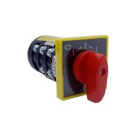 NXSUKKNGM Reset Momentary 3 Positions Manual Transfer Rotary Cam Switch Electric Silver Contact 10A Three Poles HZ5B-10/3 B005