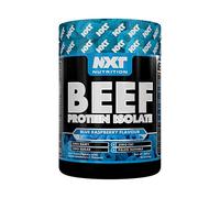 NXT Beef Protein Isolate 540g - High Protein Powder in Natural Amino Acids - Paleo, Keto Friendly - Dairy and Gluten Free | 540g (Blue Raspberry)